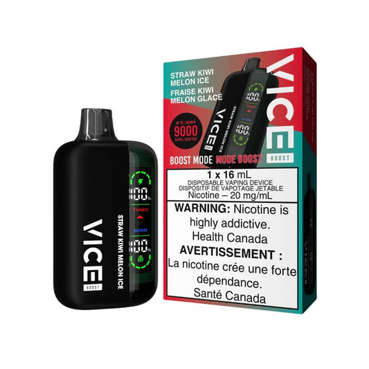 VICE BOOST 9000 - STRAW KIWI MELON ICE