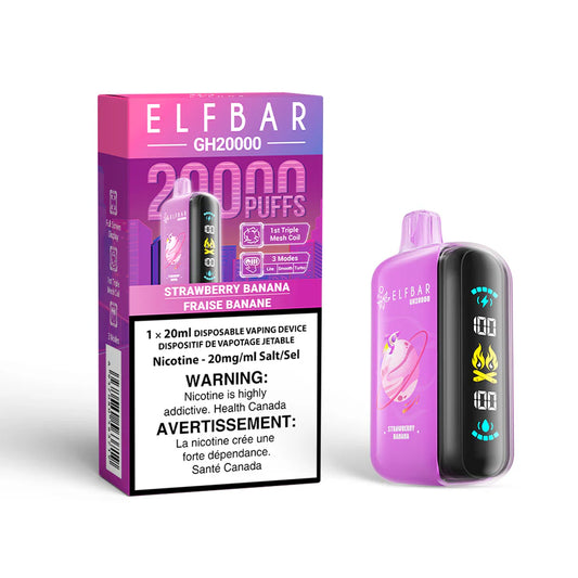 ELFBAR 20000 - STRAWBERRY BANANA [ON]