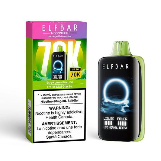 ELFBAR MOONNIGHT 70K - STRAWBERRY KIWI ICE