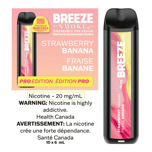 BREEZE PRO - STRAWBERRY BANANA [ON]