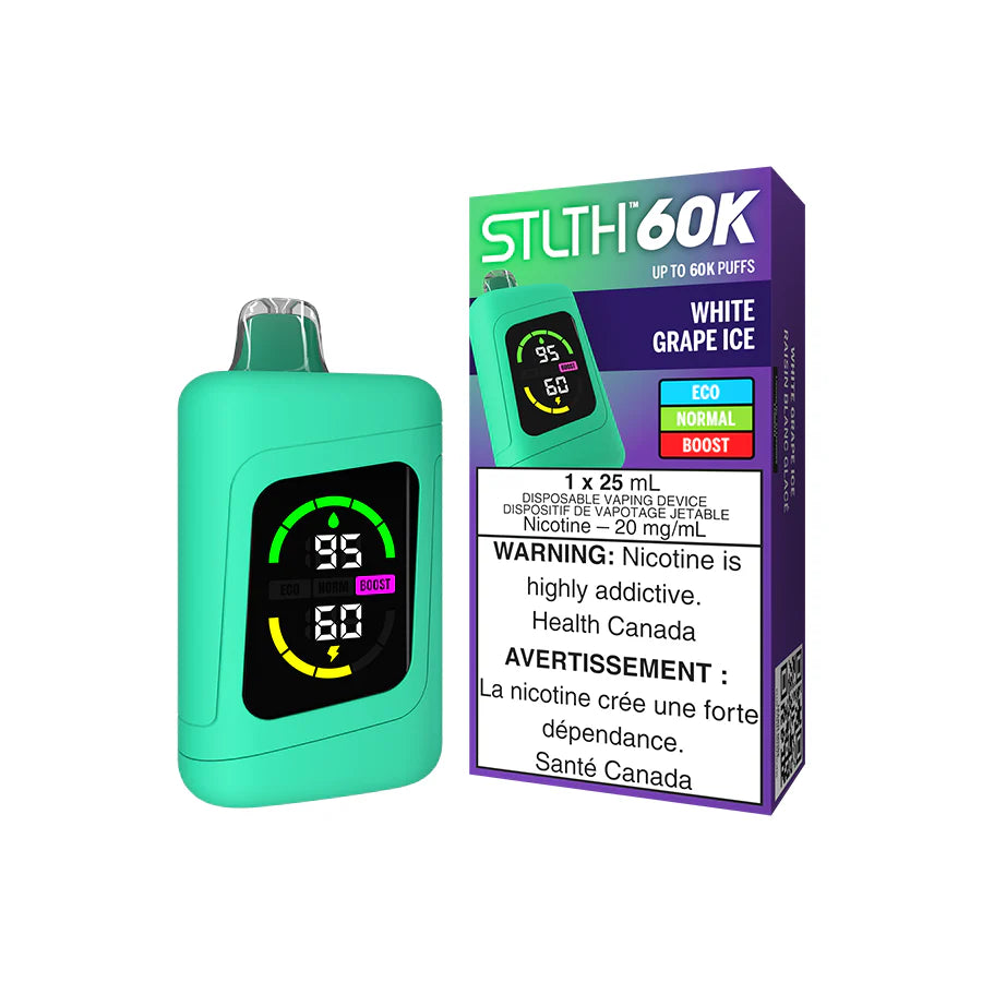 STLTH 60K - WHITE GRAPE ICE [ON]