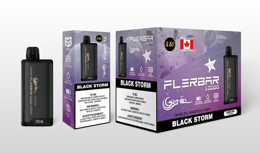 FLERBAR BLACK STORM BOX ( 10 IN A BOX )