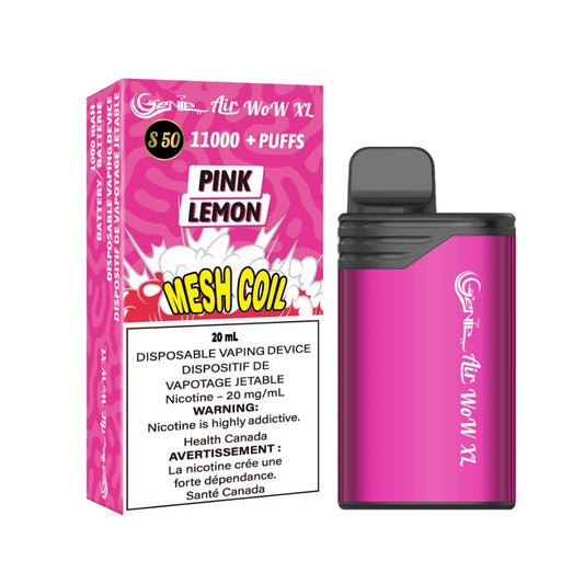 GENIE AIR WOW XL - PINK LEMON BOX (11000) (10Pc/Box)