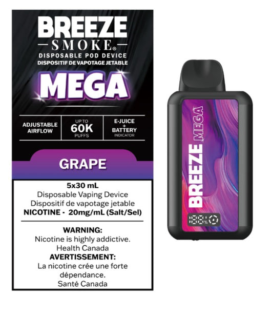 BREEZE MEGA 60K - GRAPE