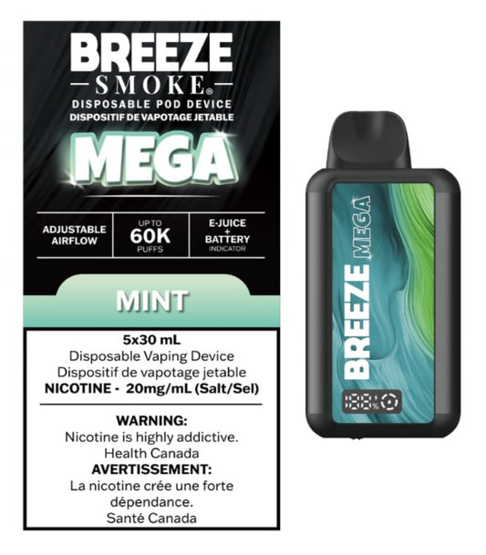 BREEZE MEGA 60K - MINT