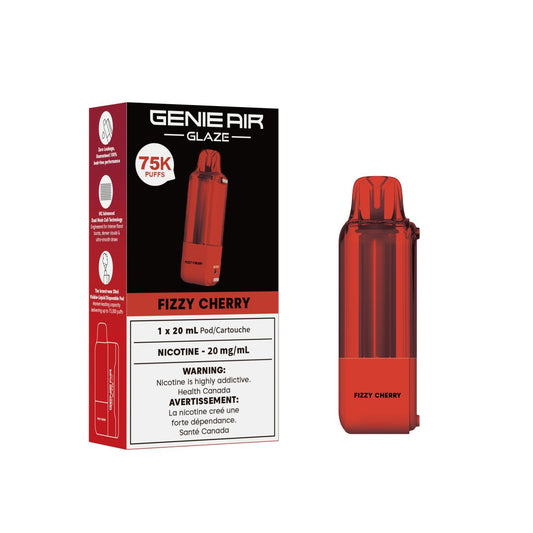 GENIE AIR GLAZE 75000 POD - FIZZY CHERRY