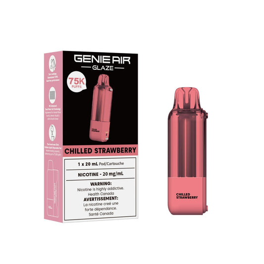 GENIE AIR GLAZE 75000 POD - CHILLED STRAWBERRY