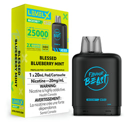 LEVEL X BOOST 25K - BLESSED BLUEBERRY MINT [ON]