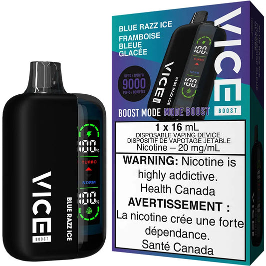 VICE BOOST 9000 - BLUE RAZZ ICE
