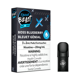 FLAVOUR BEAST PODS - BOSS BLUEBERRY ICED