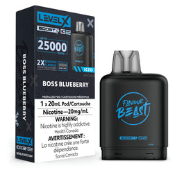 LEVEL X BOOST 25K - BOSS BLUEBERRY [ON]