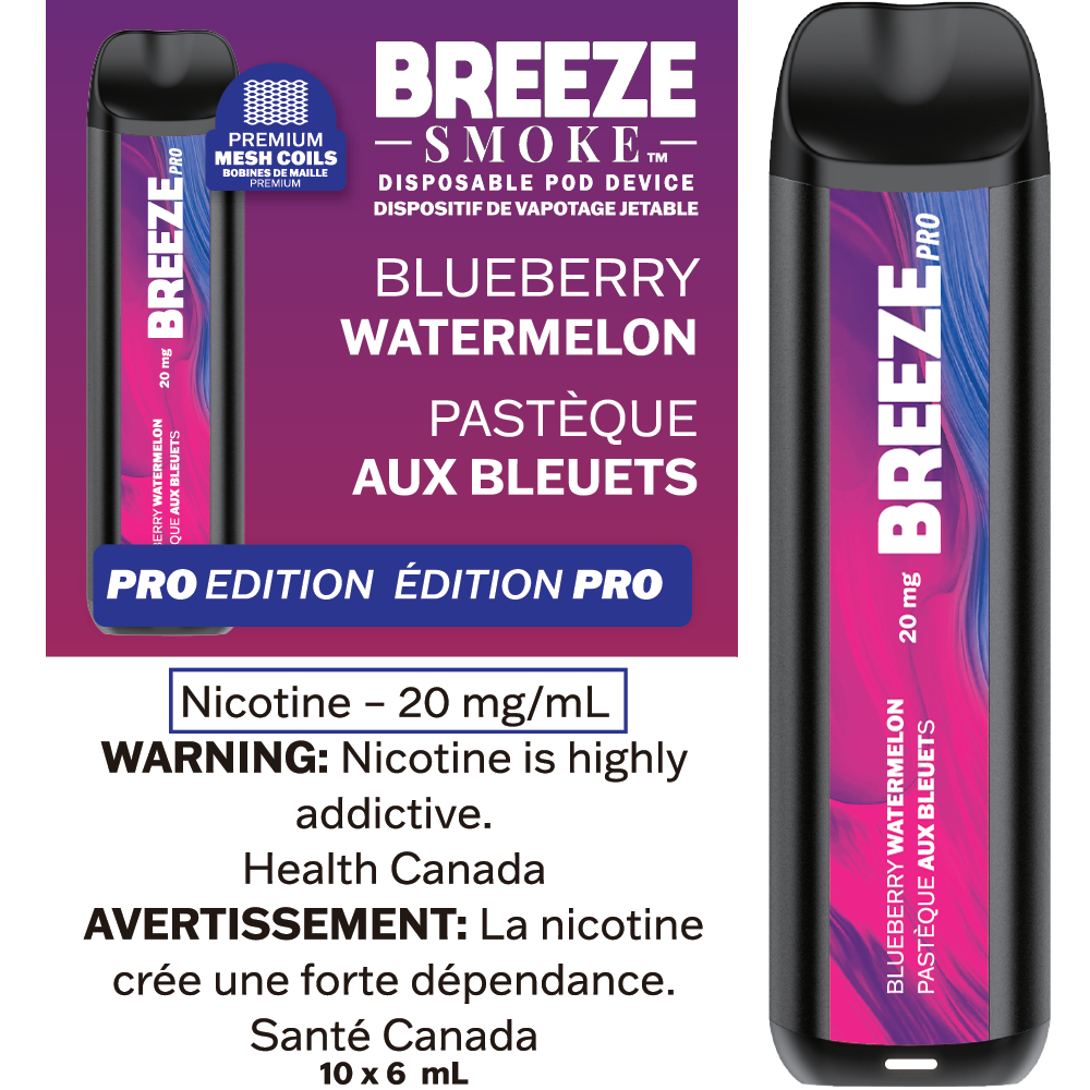 BREEZE PRO - BLUEBERRY WATERMELON [ON]