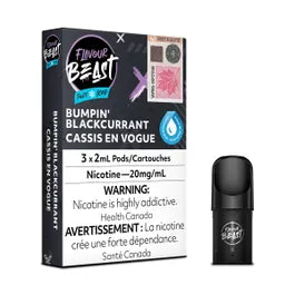 FLAVOUR BEAST PODS - BUMPIN' BLACKCURRANT ICED