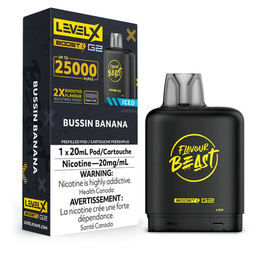 LEVEL X BOOST 25K - BUSSIN BANANA