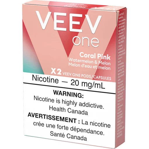 VEEV ONE PODS - CORAL PINK