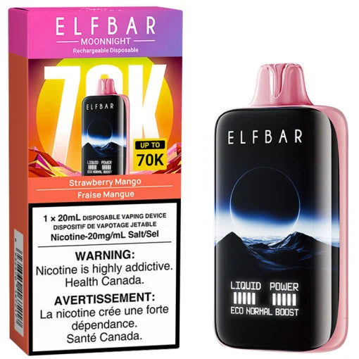 ELFBAR MOONNIGHT 70K - STRAWBERRY MANGO