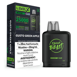LEVEL X BOOST 25K - GUSTO GREEN APPLE [ON]