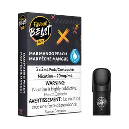 FLAVOUR BEAST PODS - MAD MANGO PEACH