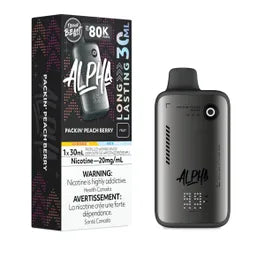 FLAVOUR BEAST ALPHA 80K - PACKIN' PEACH BERRY