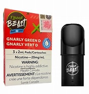 FLAVOUR BEAST PODS - GNARLY GREEN D