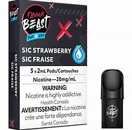 FLAVOUR BEAST PODS - SIC STRAWBERRY