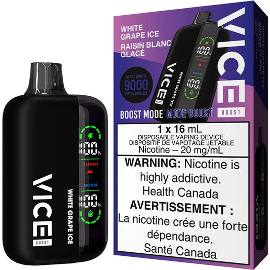 VICE BOOST 9000 - WHITE GRAPE ICE