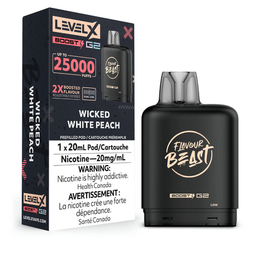 LEVEL X BOOST 25K - WICKED WHITE PEACH [ON]