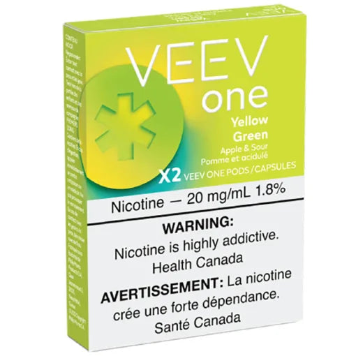 VEEV ONE PODS - YELLOW GREEN